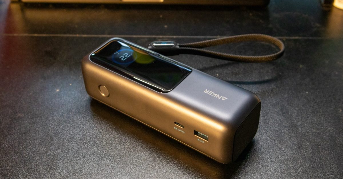 компактный аккумулятор Anker на 25 000 мАч является превосходным для питания устройств Apple