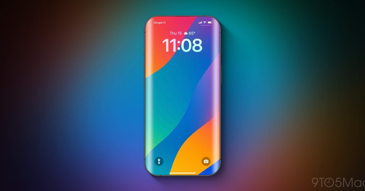 Мечта Джони Айва о iPhone, который полностью представляет собой экран