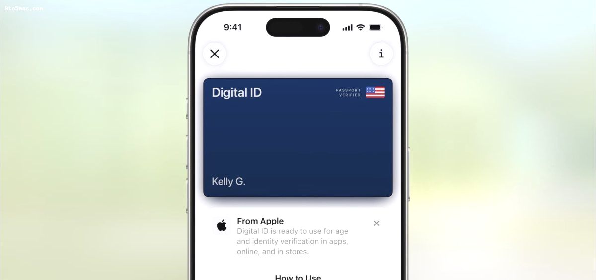 Apple Wallet добавит цифровые ID в iOS 26