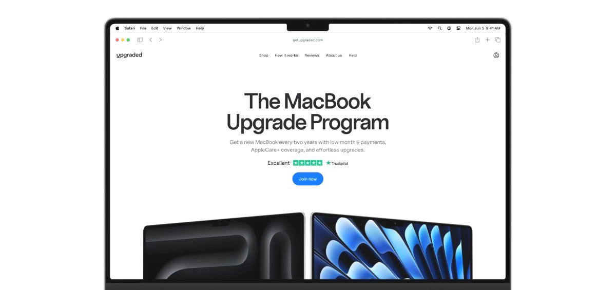 Всего $33,28 в месяц за MacBook? Знакомьтесь с программой обновления MacBook!"