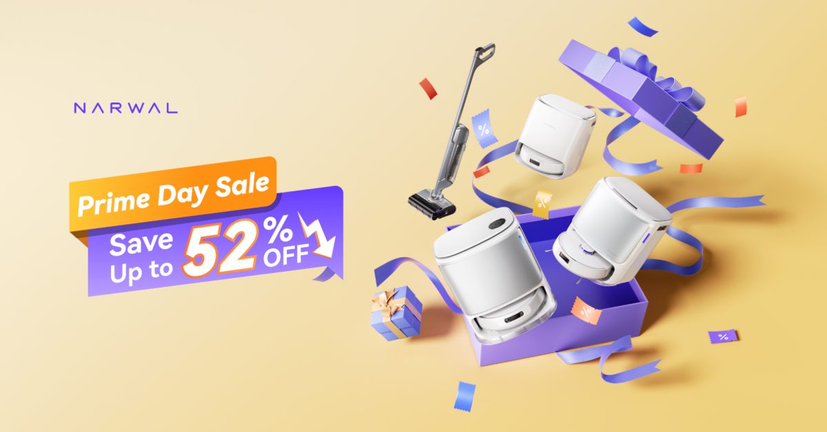На Prime Day умные пылесосы Narwal по самым низким ценам в истории!