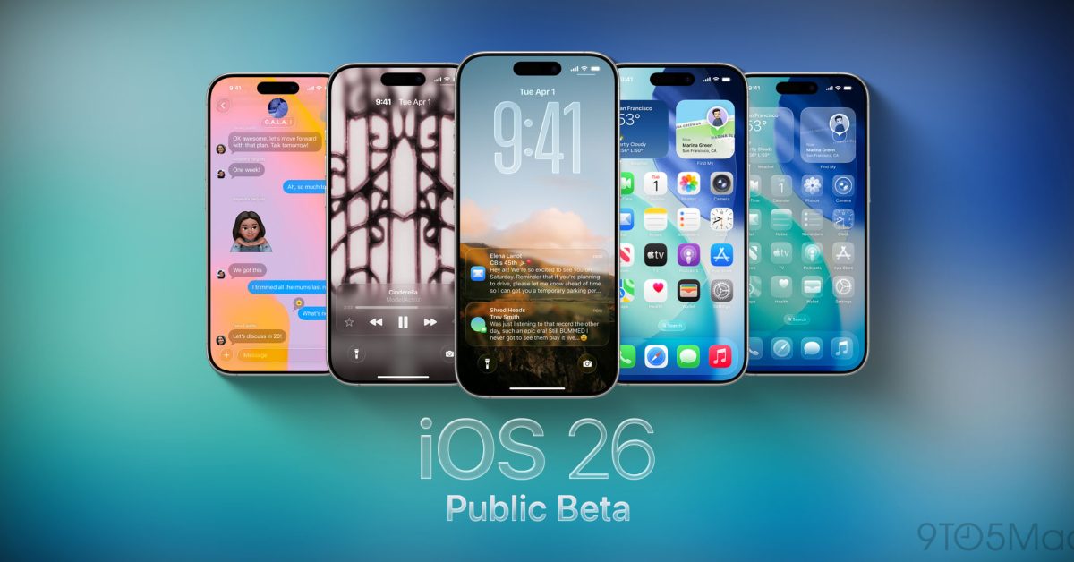 iOS 26 и iPadOS 26: пятая бета-версия для публичного тестирования уже доступна