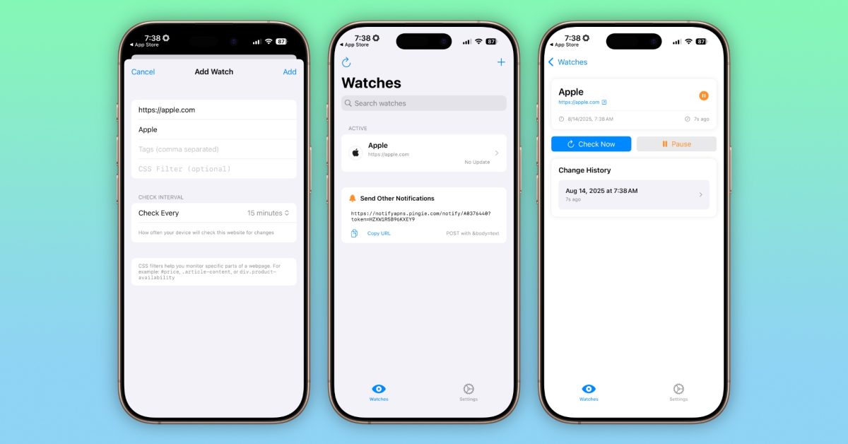 Инди-приложение в центре внимания: «Notify» — бесплатное приложение для удобного отслеживания изменений на сайтах