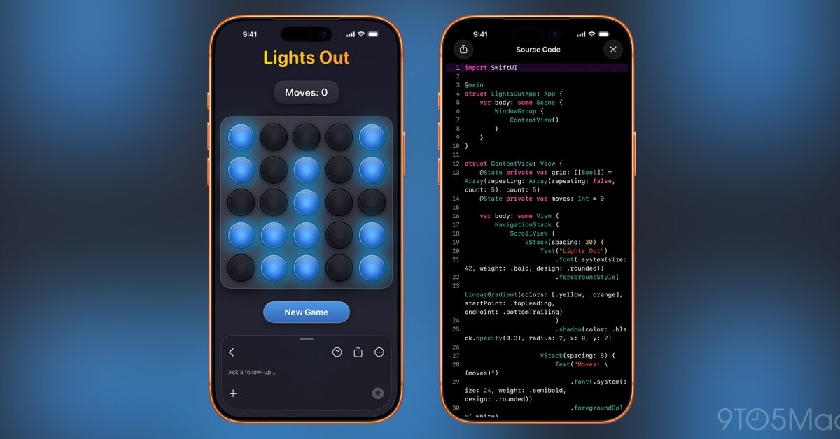 Приложение для vibe-кодинга: Создавайте SwiftUI-приложения прямо на iPhone, претворяя идеи в жизнь