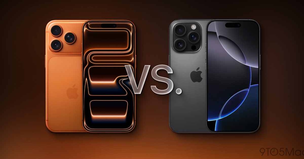 iPhone 17 Pro и iPhone 16 Pro: Все нововведения и отличия