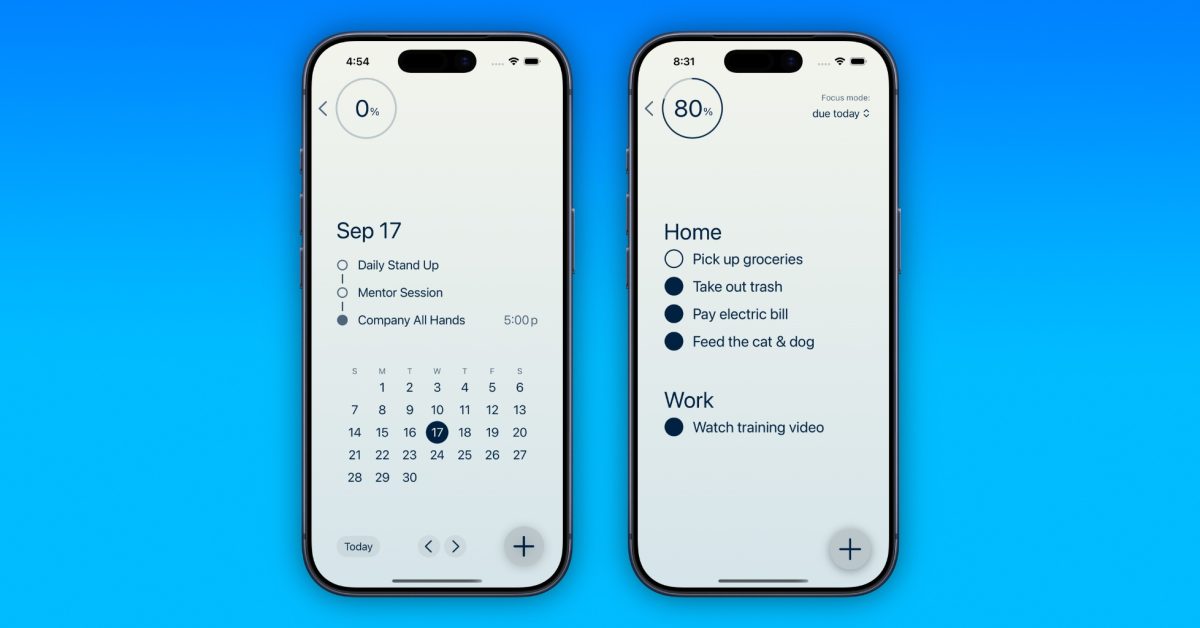 Инди-приложение «Focii»: минималистичный органайзер с таймерами для управления задачами