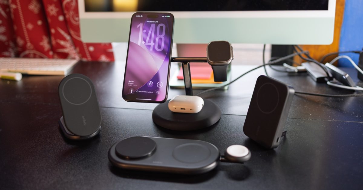 Обзор новинок Belkin: MagSafe-подставки, зарядные устройства, пауэрбанки и не только