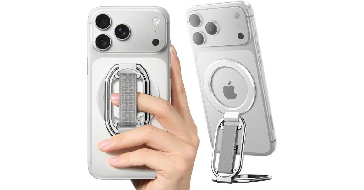 MagSafe понедельник: SUPERONE для захвата MagSafe iPhone превращается в отличную импровизированную подставку