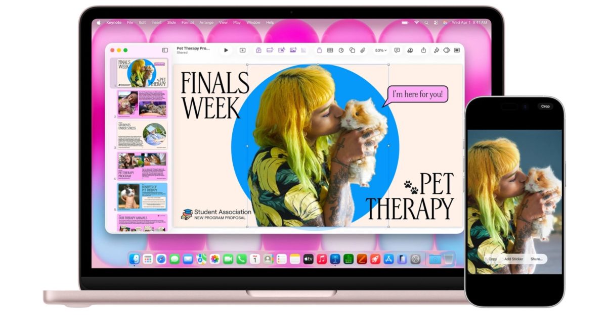 macOS 26.4 добавляет обои MacBook Neo для всех пользователей