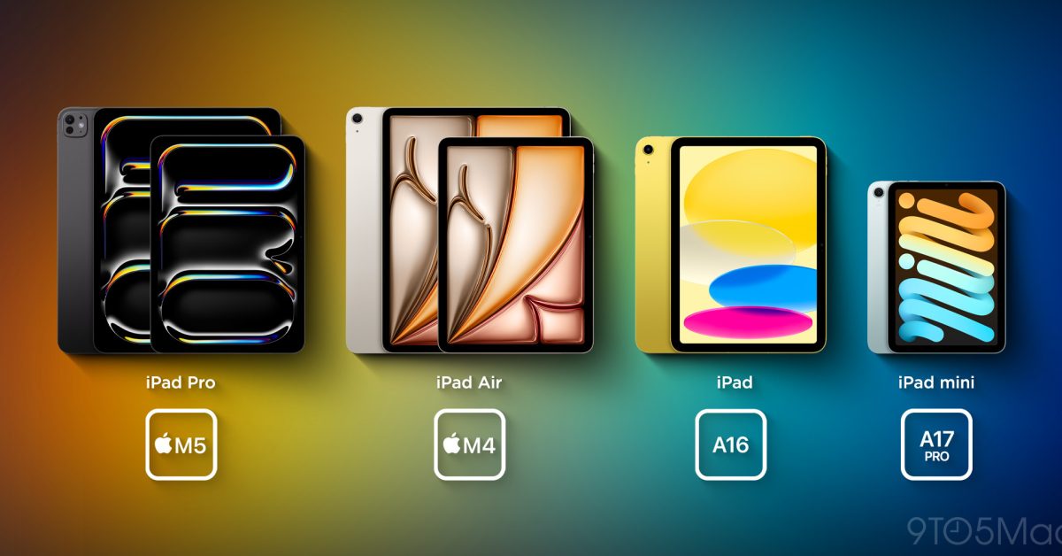 Какой iPad подходит именно вам? Вот что говорит Apple