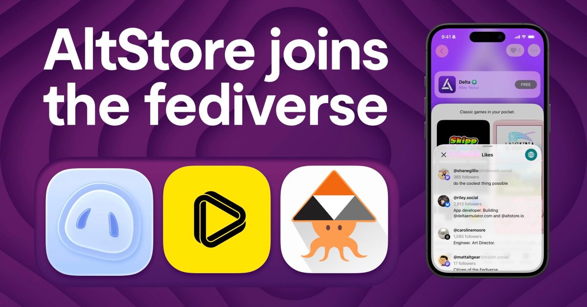 Обновление AltStore PAL: социальные функции и дизайн Liquid Glass