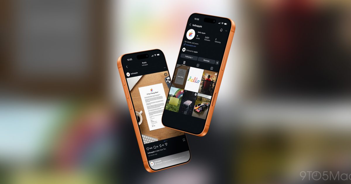 Apple запускает новый Instagram-аккаунт «Hello Apple»