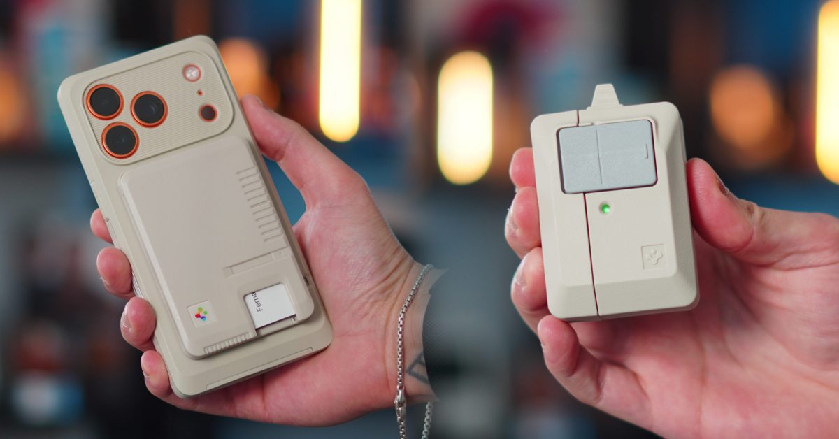 Spigen отмечает 50-летие Apple выпуском MagSafe-кошелька и чехла для AirPods в ретро-стиле Mac