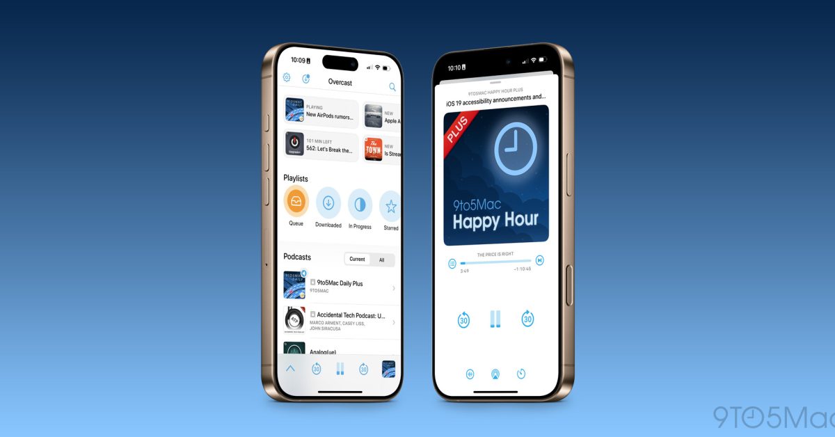 Overcast добавляет расшифровки и получает преимущество перед Apple Podcasts