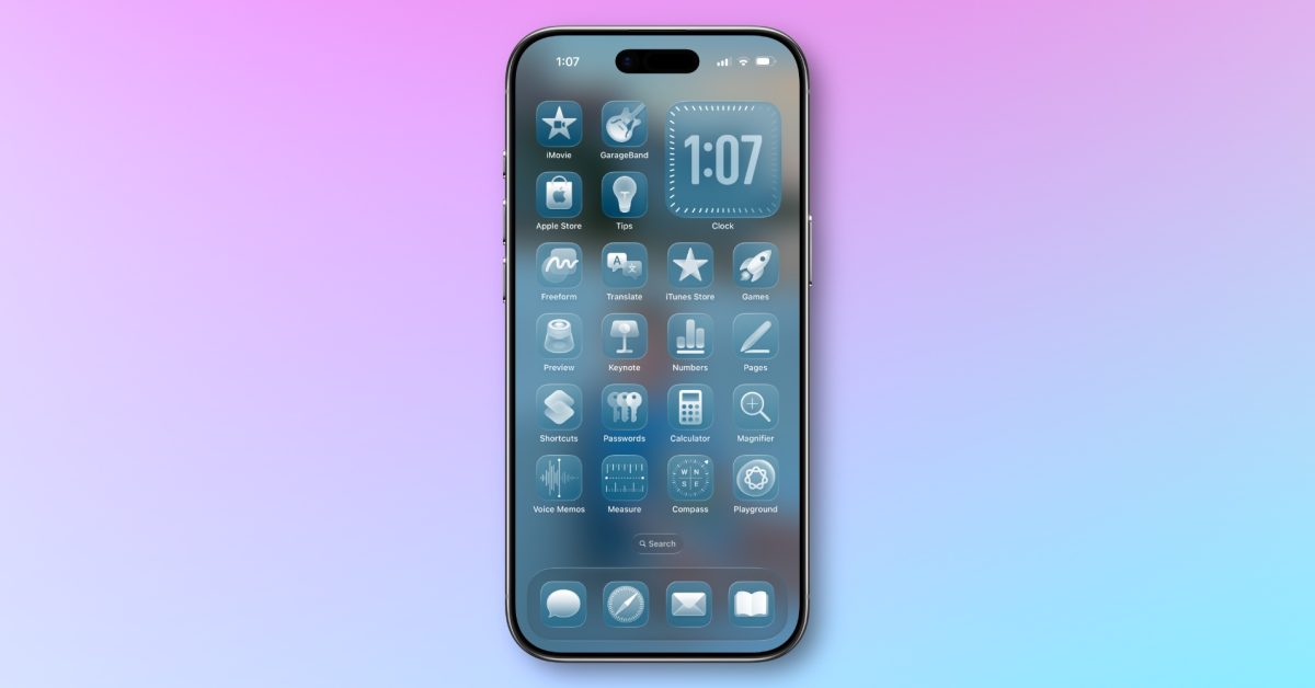 iOS 26.4 представляет два обновления для настройки Liquid Glass