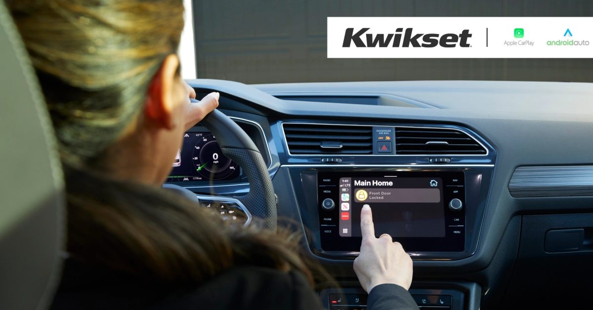 Kwikset представляет управление умным замком через Apple CarPlay