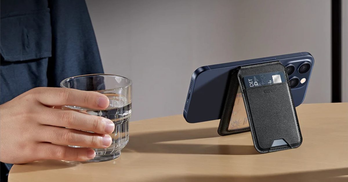 MagSafe понедельник: Кошелек ESR на 5 карт лучше, чем FineWoven от Apple?