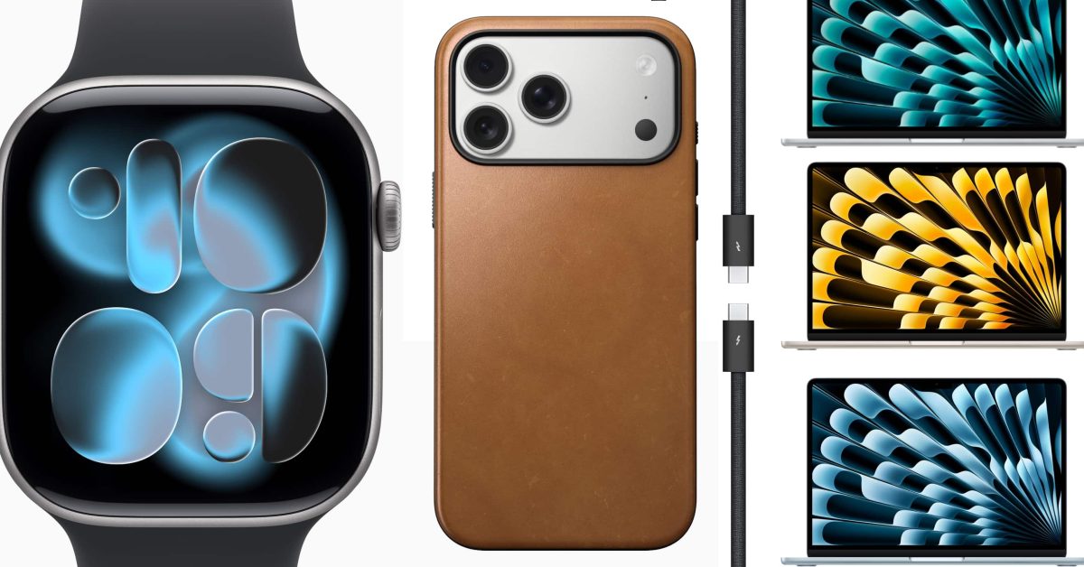 Скидки: все 15-дюймовые MacBook Air с M5 дешевле на $150, Series 11 — на $99, кожаные чехлы Nomad для iPhone 17 и другое