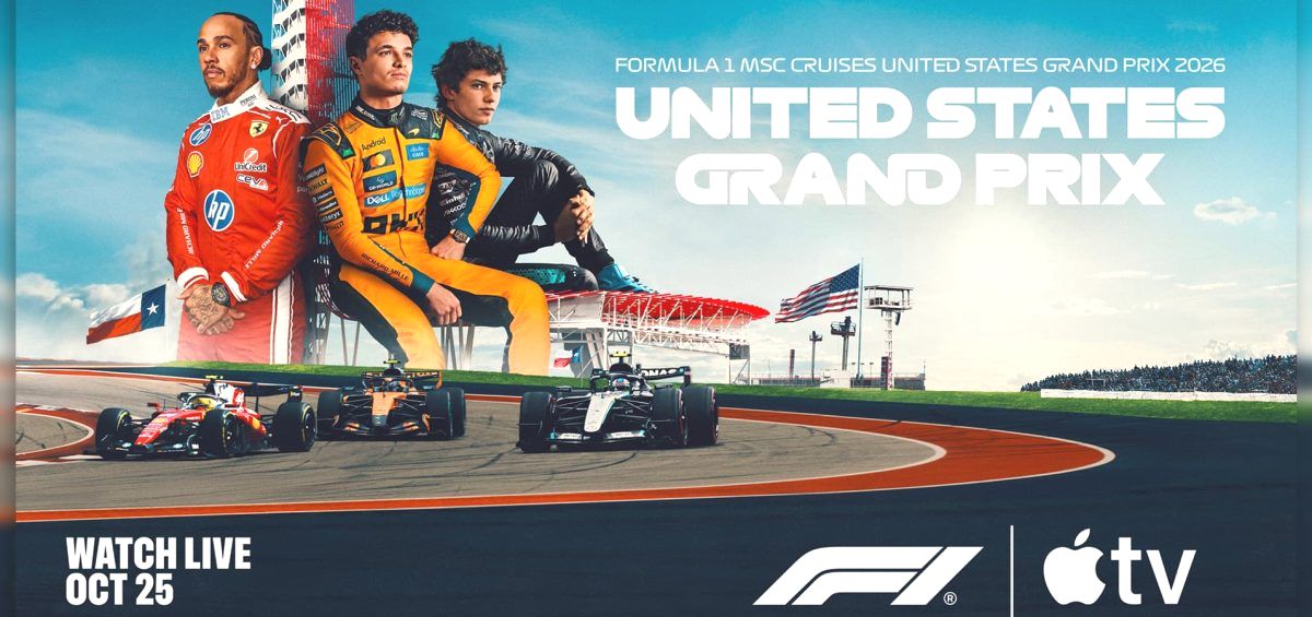 С сегодняшнего дня Формула-1 на Apple TV в США поддерживает Dolby Atmos