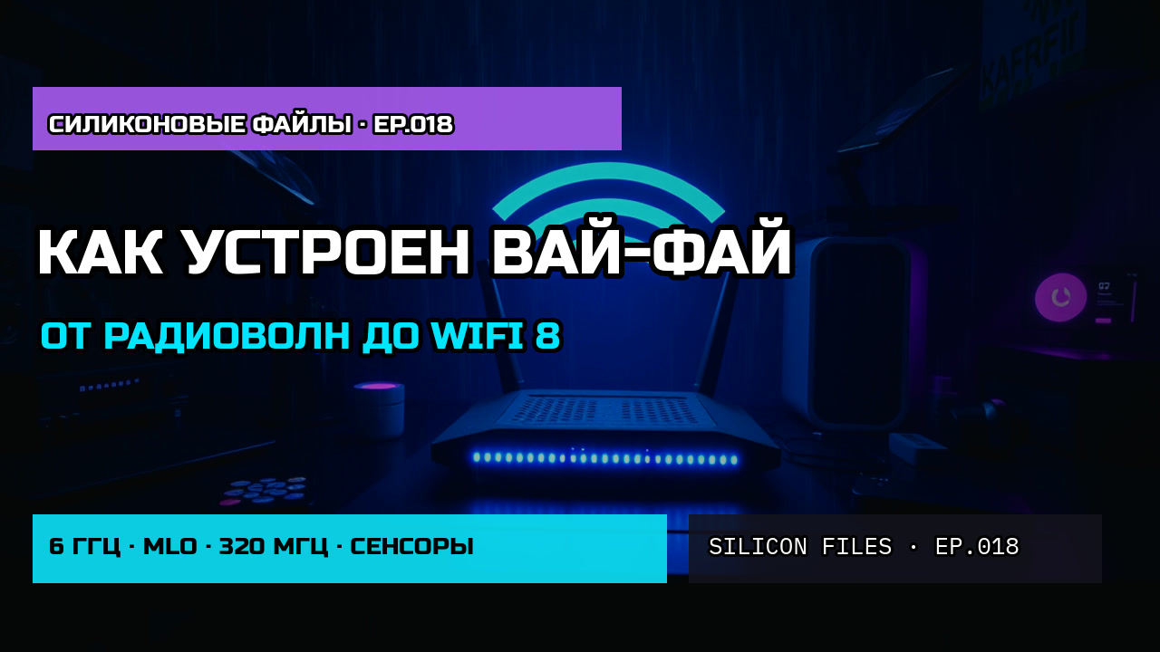 Как устроен вай-фай: от радиоволн до WiFi 8 — большой 20-минутный разбор